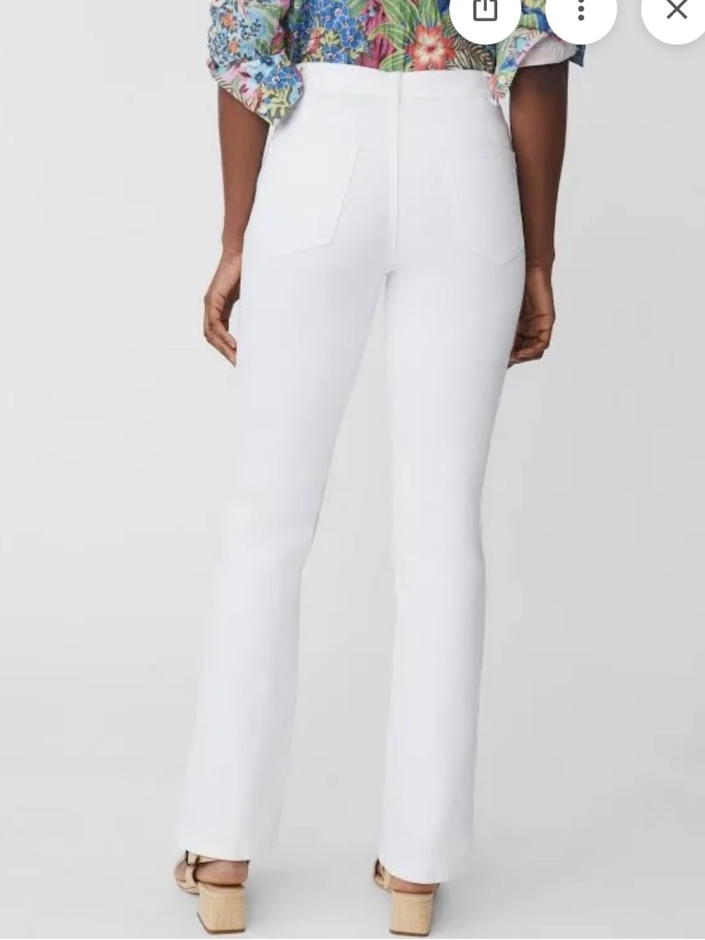 J.Mclaughlin Women's Clearwater Jeans white new with tags - Picture 2 of 13
